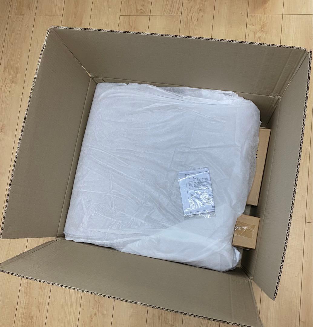 ニトリ スツール 布張り (CS03 SD LGY/MBR) 　オットマン