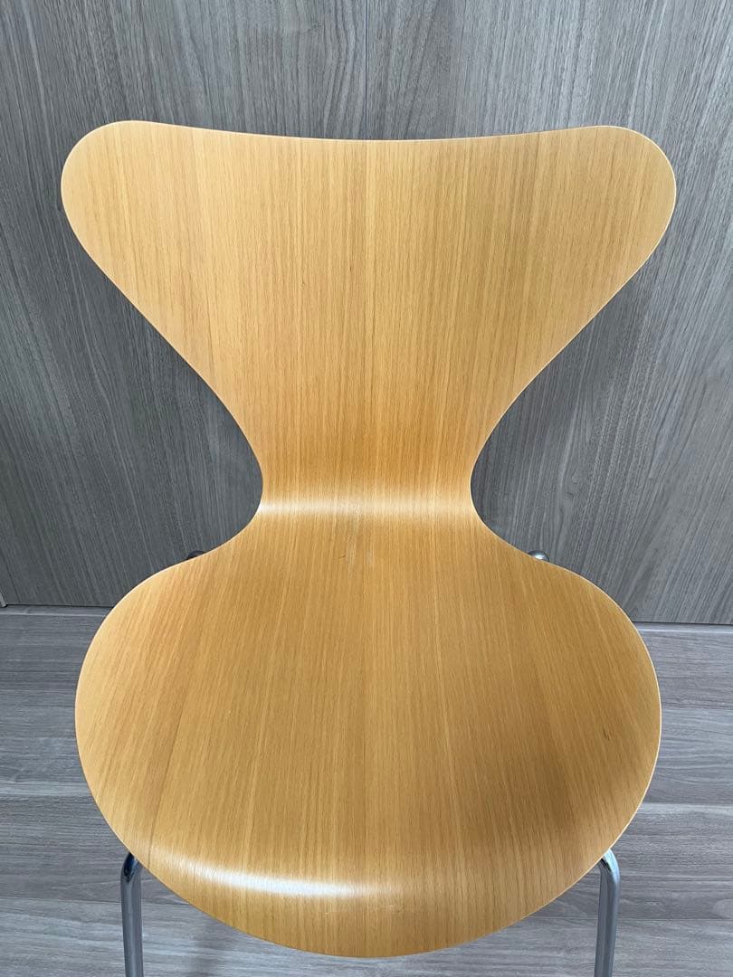 セブンチェア Fritz Hansen 　ナチュラルビーチ　2脚セット②