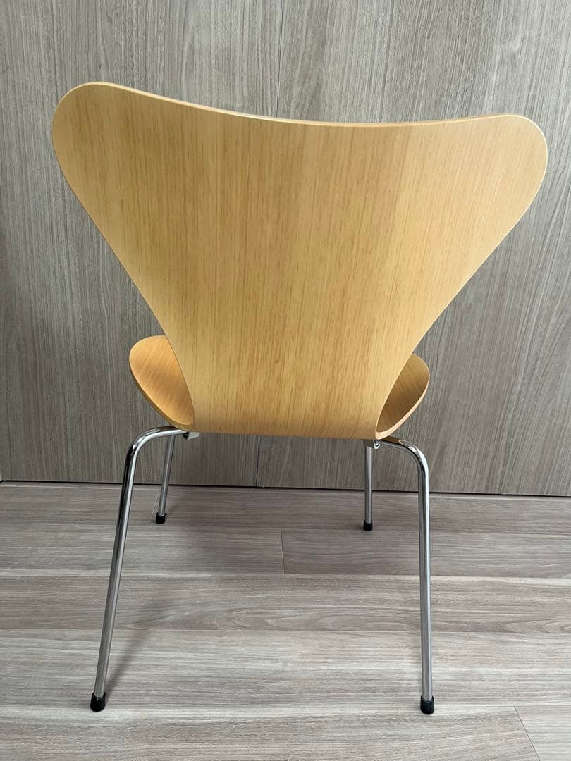 セブンチェア Fritz Hansen 　ナチュラルビーチ　2脚セット②