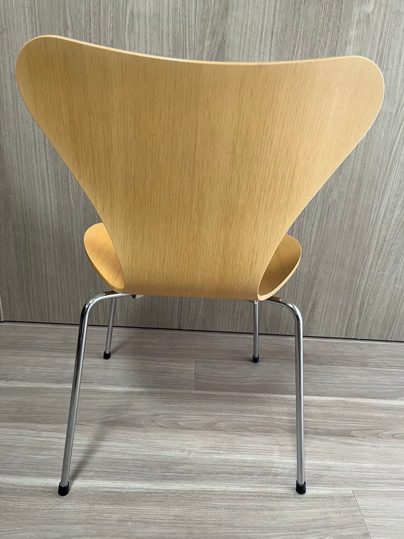 セブンチェア Fritz Hansen 　ナチュラルビーチ　2脚セット②