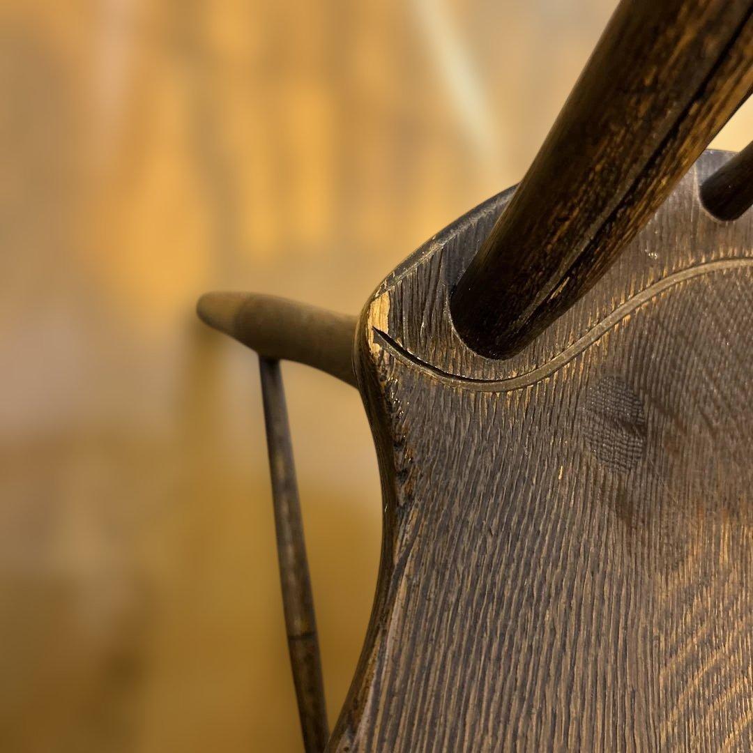 引取り限定】飛騨産業、ダイニングチェア4脚セット、 - メルカリ