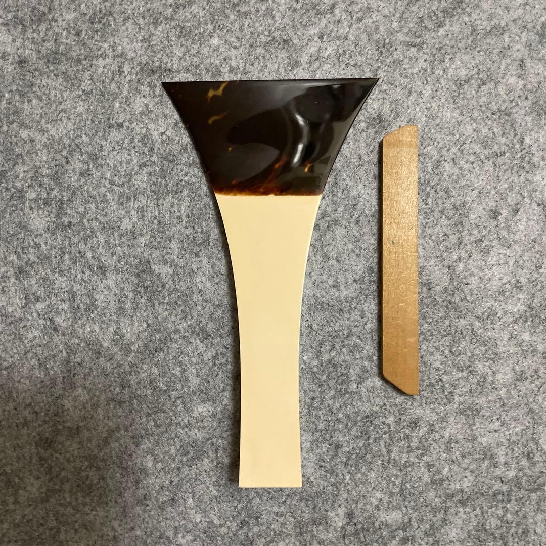 美品メンテナンス済み　津軽三味線バチ撥　鼈甲 津軽三味線撥（バチ） 高山製 人工鼈甲 NEW甲【和楽器市場】