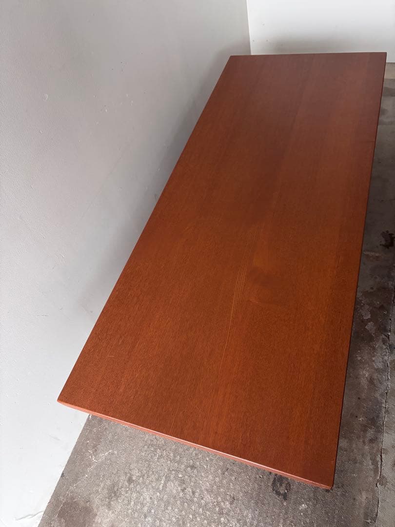 幅135㎝　タモ材のローテーブル　センターテーブル　天然木　無垢材