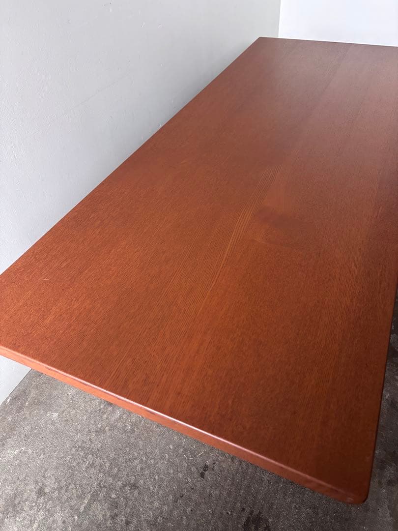 幅135㎝　タモ材のローテーブル　センターテーブル　天然木　無垢材