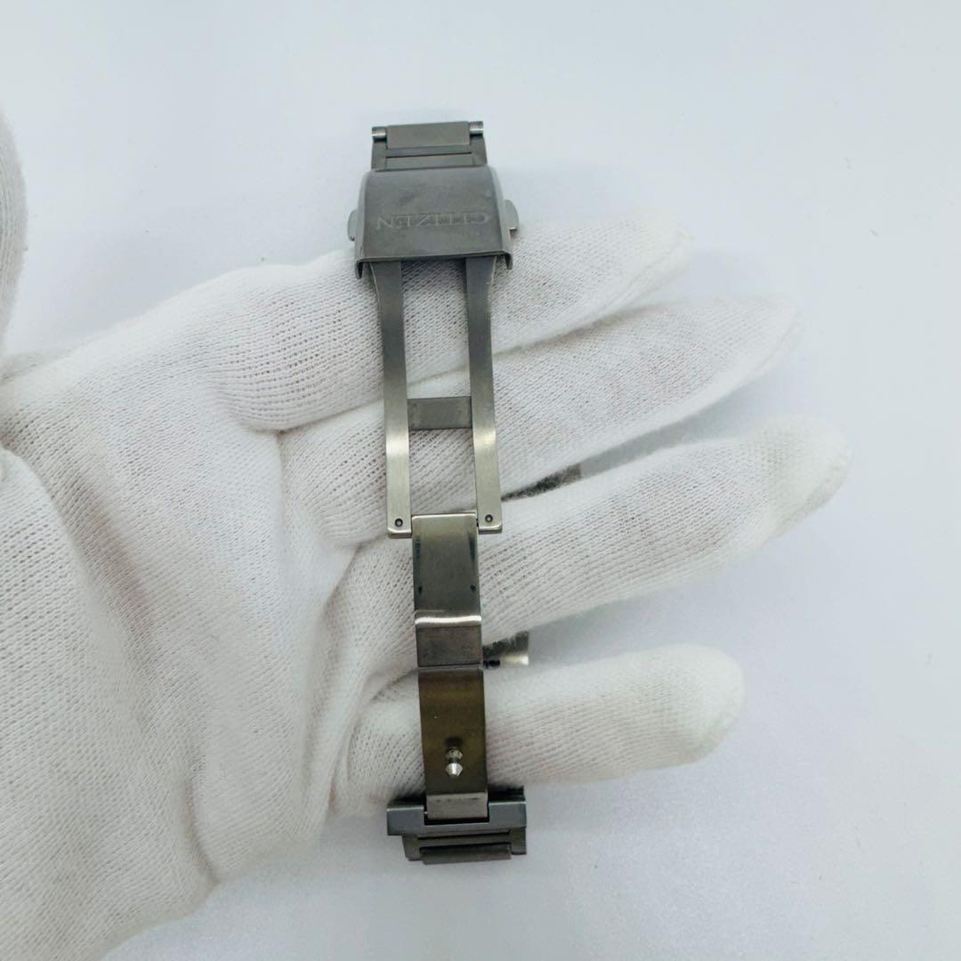 ✨CITIZEN✨シチズン✨デイト✨エコドライブ✨ブラック文字盤✨腕時計✨