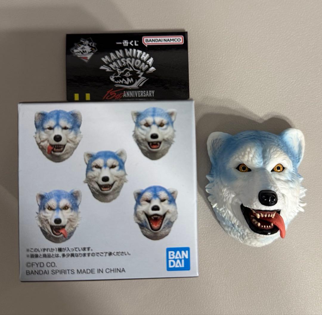 一番くじ マンウィズ H賞 MWAMフェイスマグネット DJサンタモニカ