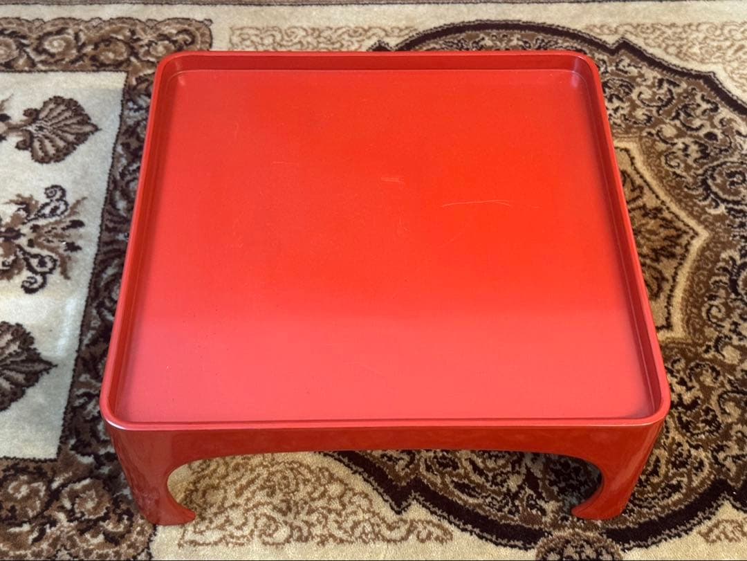 輪島塗 堅地 朱塗 懐石御膳一式 共箱