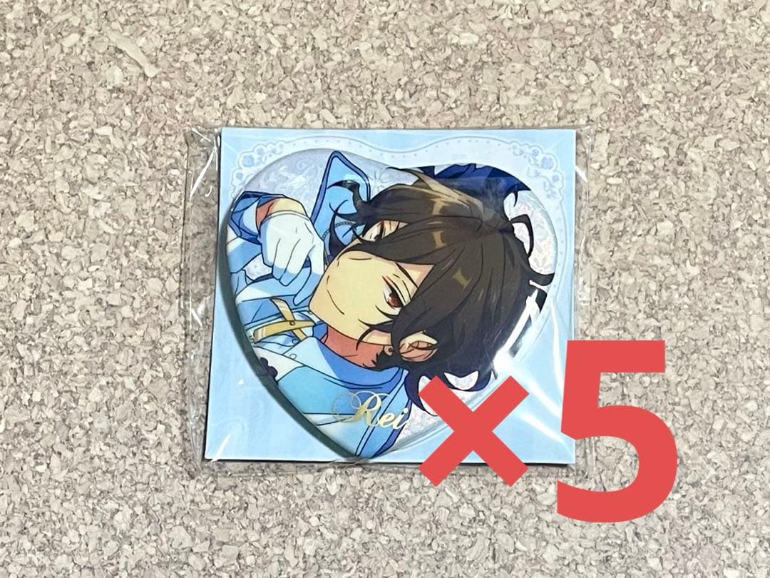 あんさんぶるスターズ あんスタ 中国 3周年 誓約 缶バッジ ハート缶 零