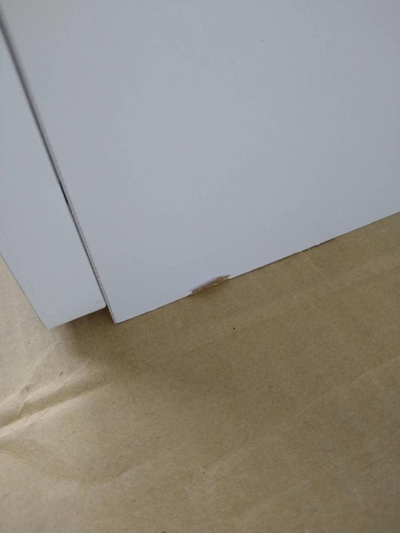 6127 ステンレス天板シンクサイド収納庫3段　幅400