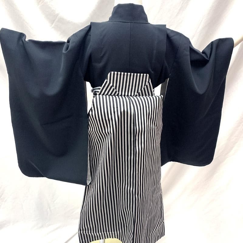 504ab60■七五三 六歳 七歳 男児 着物&袴&角帯 モダン■美品