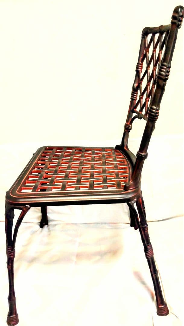 DESSI MOBELフィリピナス アンティーク ガーデニングチェア アルミ製