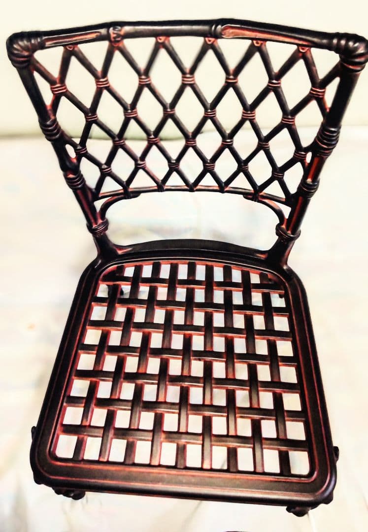 DESSI MOBELフィリピナス アンティーク ガーデニングチェア アルミ製