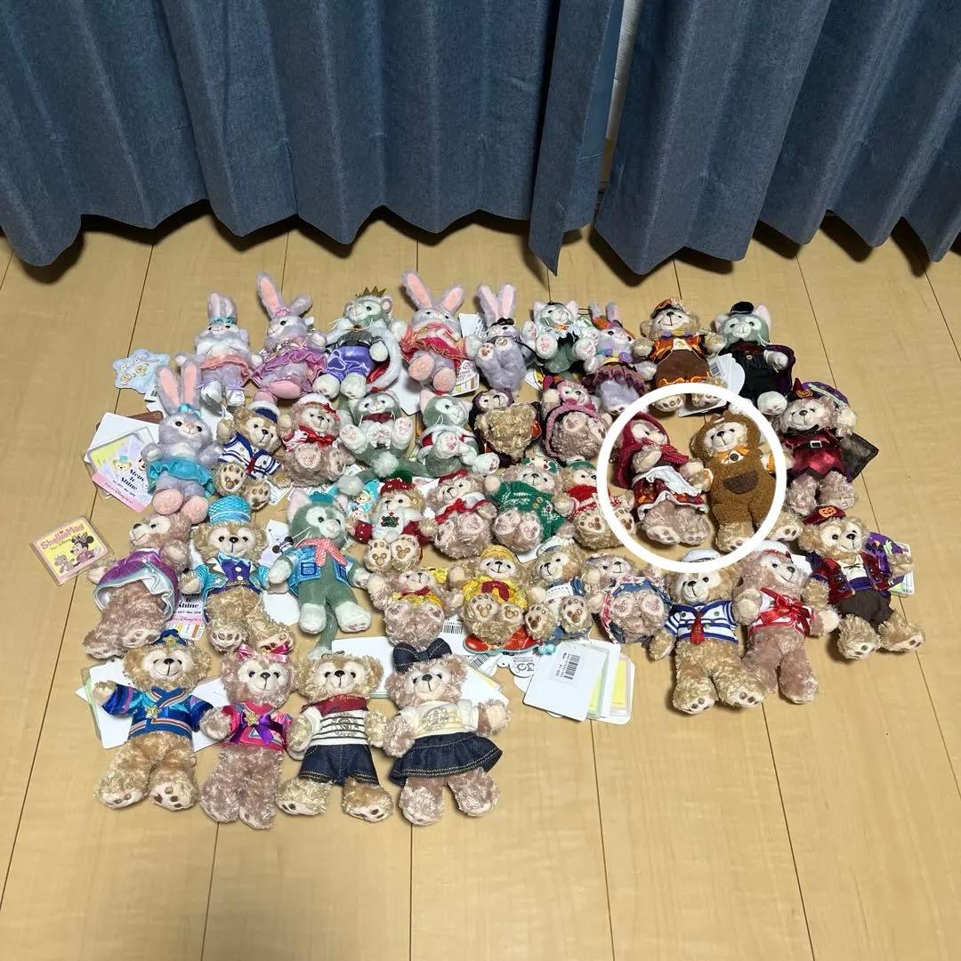 【美品大量】ダッフィー ぬいぐるみマスコット セット