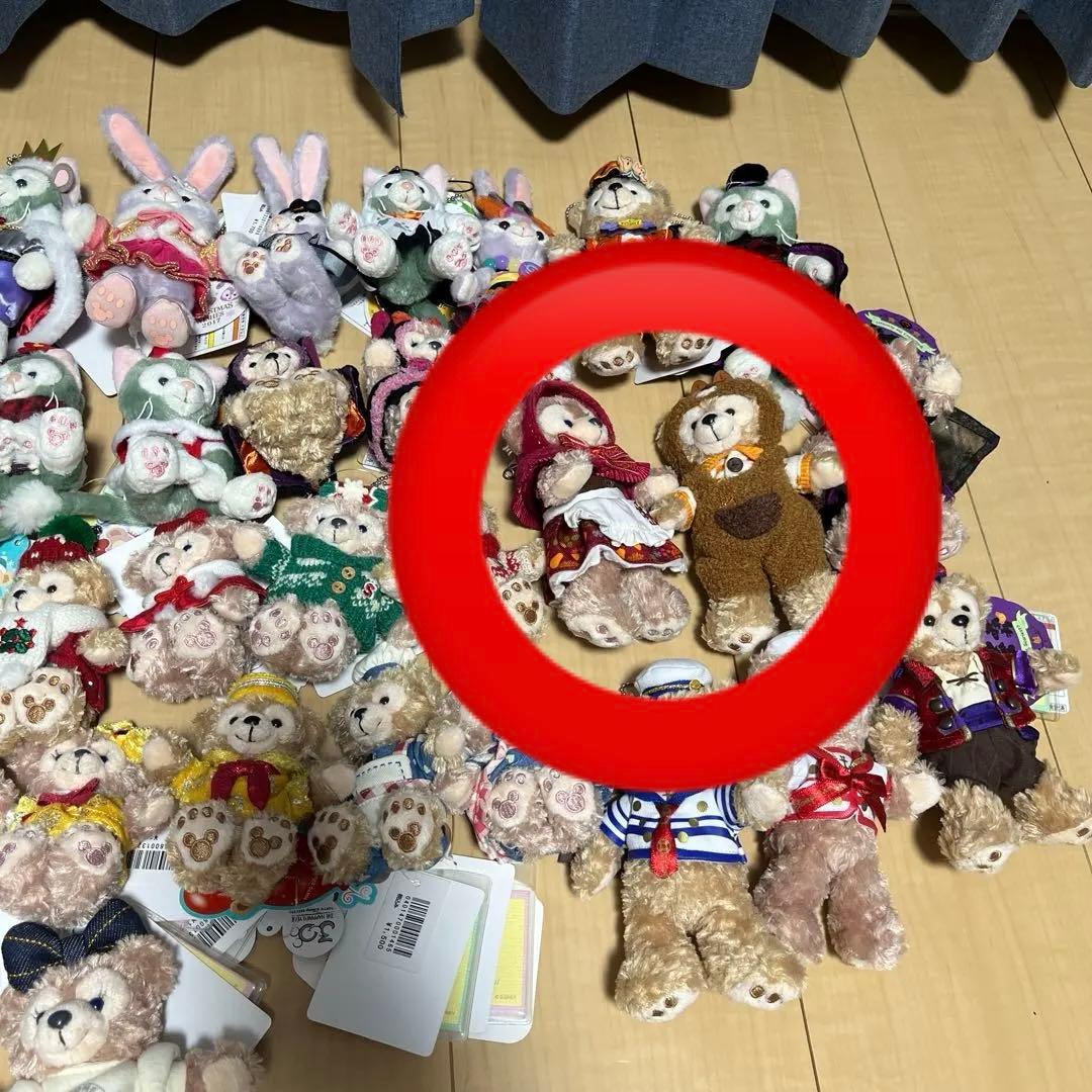 【美品大量】ダッフィー ぬいぐるみマスコット セット