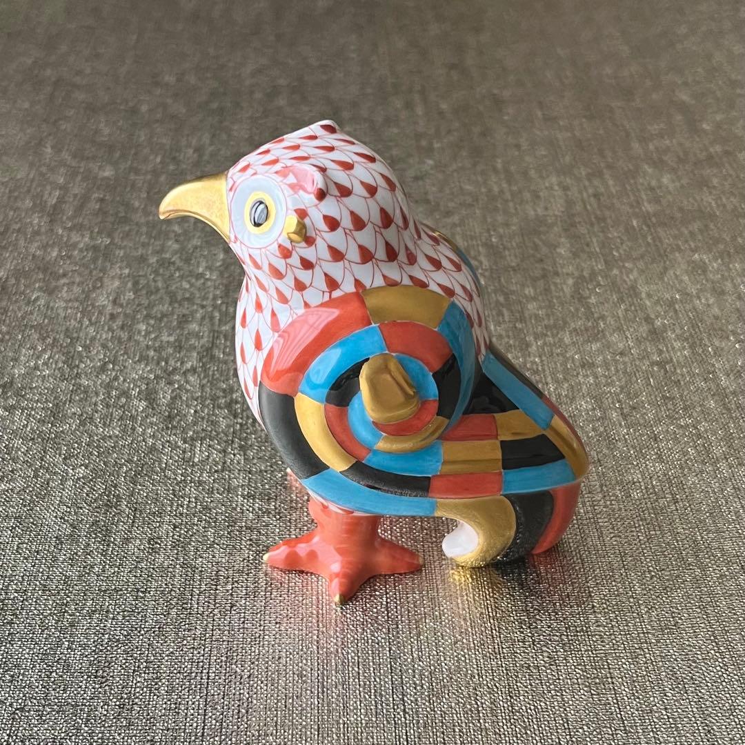 ヘレンド 世界のふくろう 中国のふくろう 置物