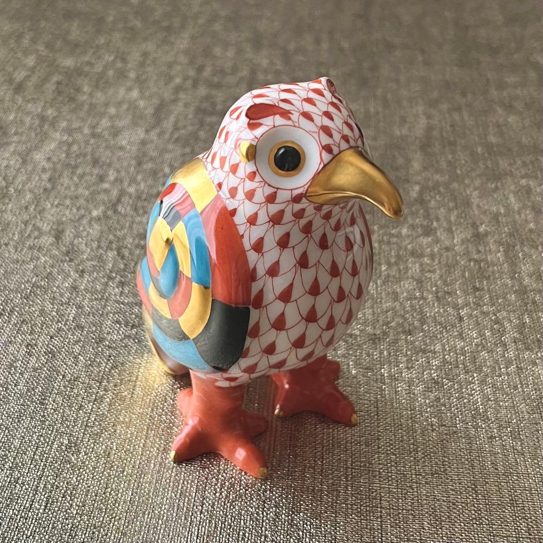 ヘレンド 世界のふくろう 中国のふくろう 置物