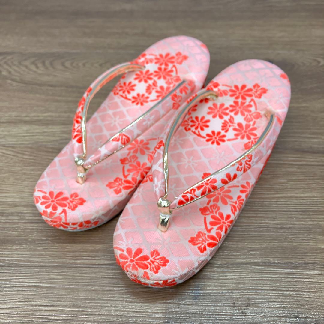 3F 七五三 7歳 和装小物セット 豪華8点 帯揚げ 志古貴 草履 バッグ