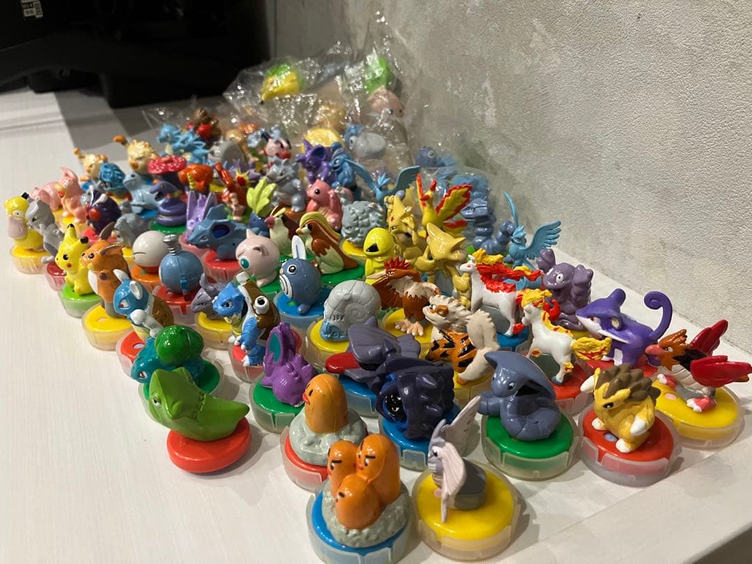 当時物】ポケモンスタンプ151 バンプレストプライズ景品 82個セット