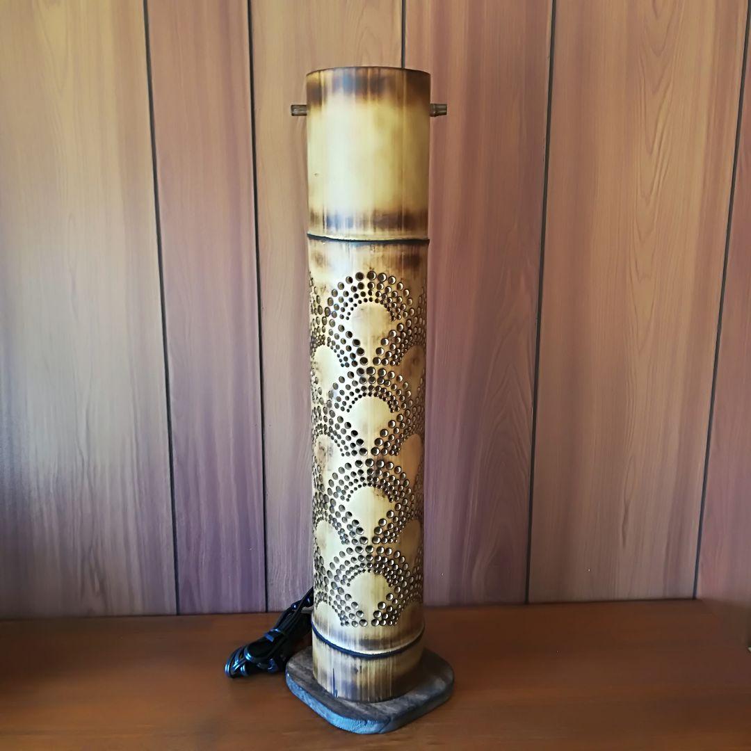 癒し灯火　竹灯籠　No23194