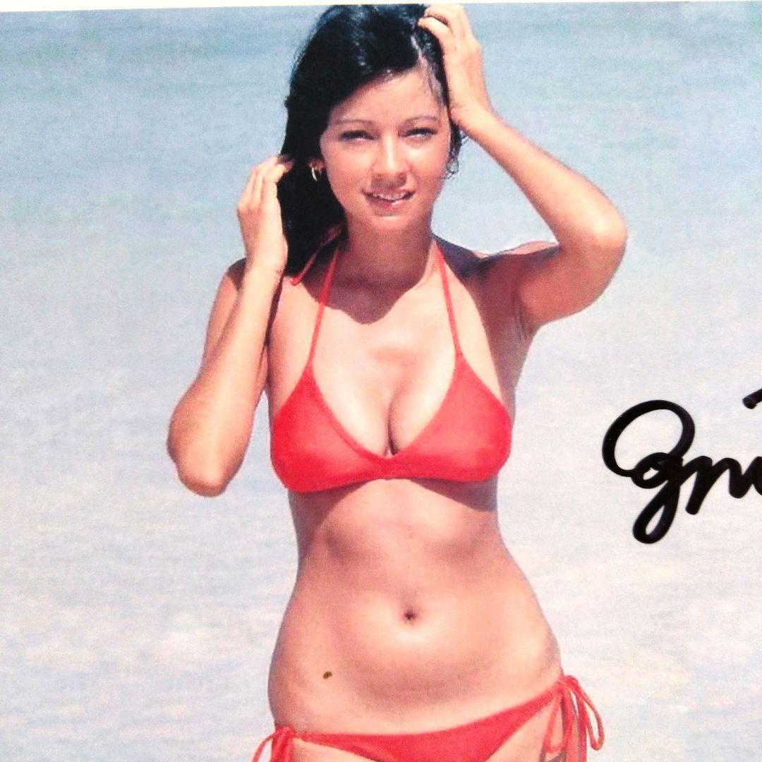 アグネス・ラム直筆サイン入り2Lサイズ写真…Agnes Lum - メルカリ