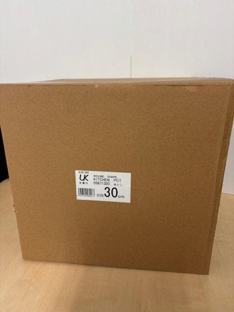 tecno000UK18-8ステンレス丸キッチンポット目盛付き 30