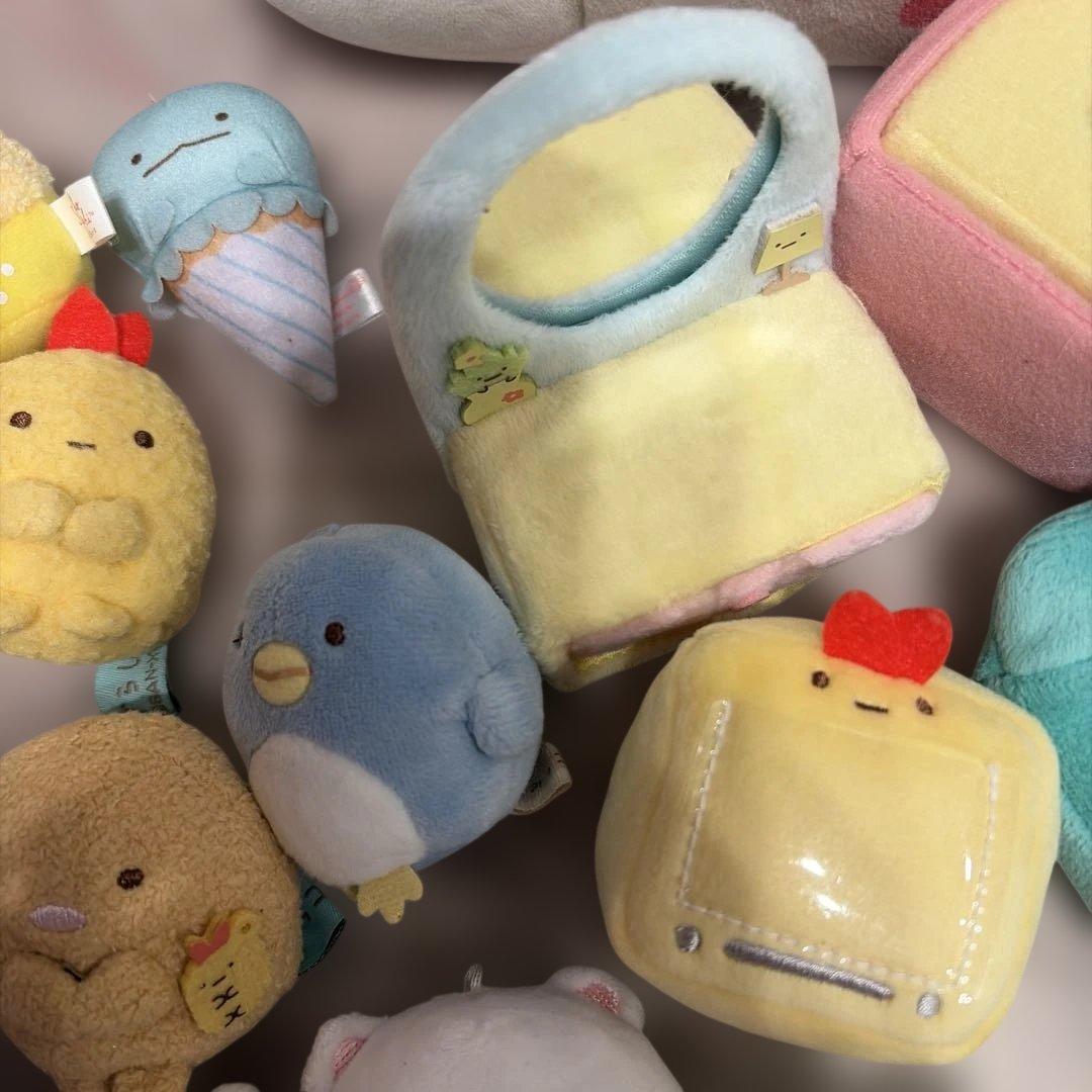 すみっコぐらし てのり ぬいぐるみ 冷蔵庫 救急車 19点 - メルカリ