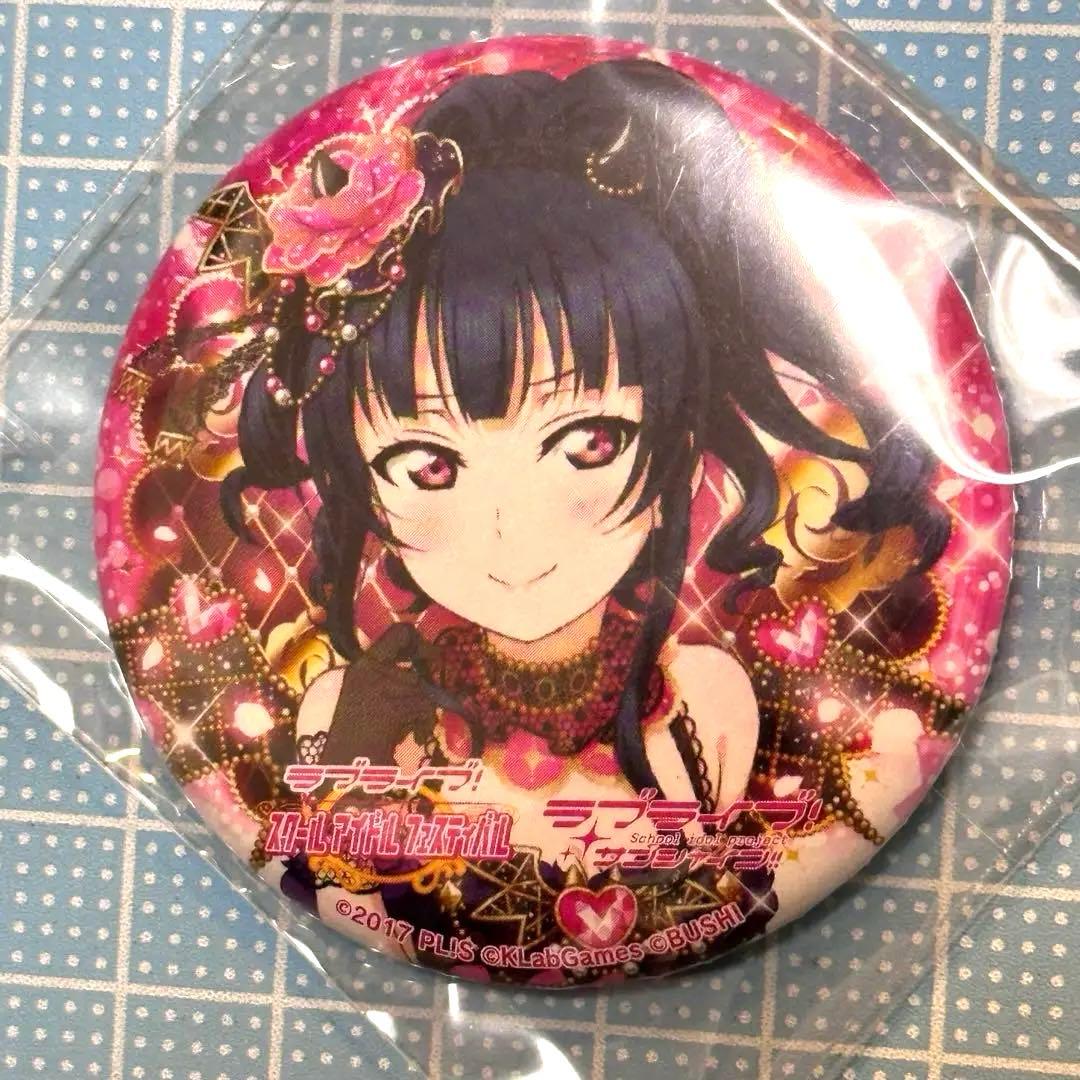 ラブライブ！サンシャイン Aqours 缶バッジ 小悪魔 津島善子 ヨハネ