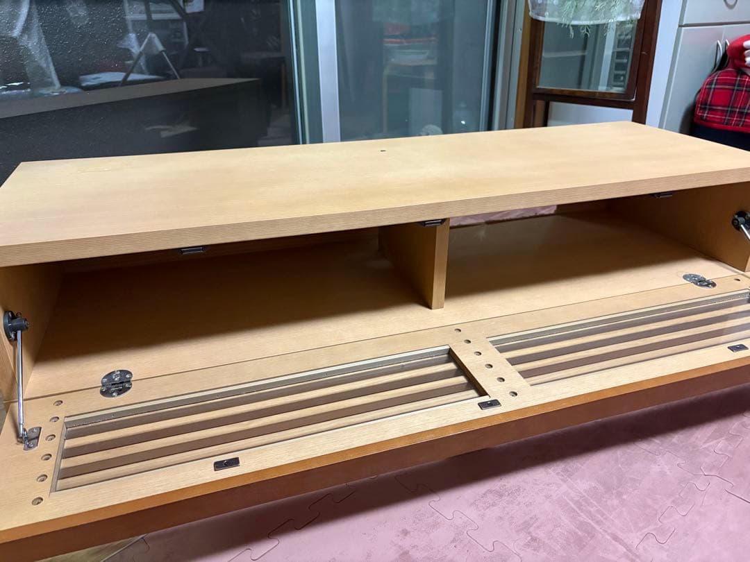 ⭐︎訳あり⭐︎⭐︎新春セール⭐︎木製テレビ台 スラットデザイン