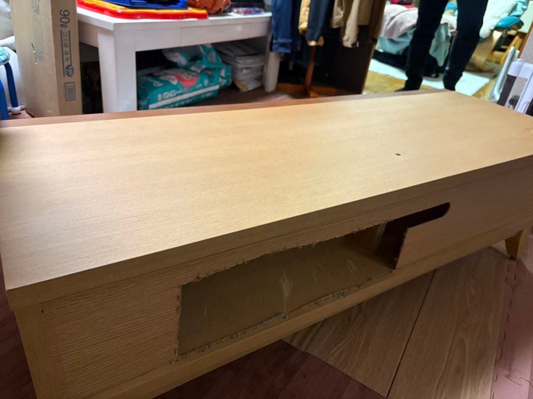 ⭐︎訳あり⭐︎⭐︎新春セール⭐︎木製テレビ台 スラットデザイン