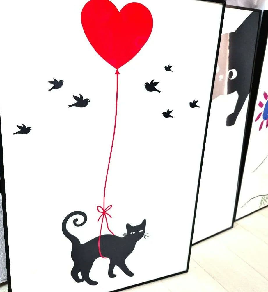 ピカソ風パネルアート作品3セット