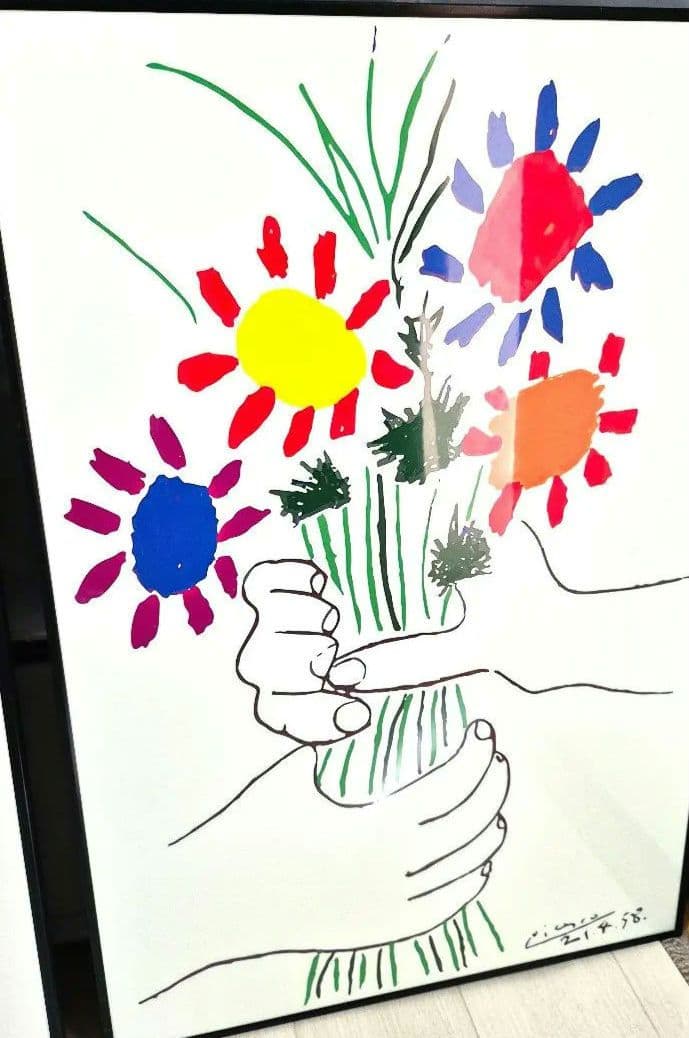 ピカソ風パネルアート作品3セット