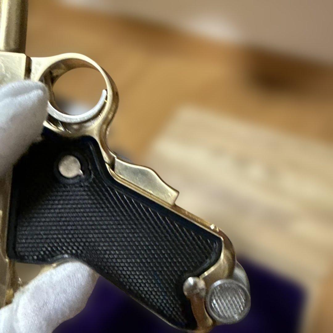 【装飾銃】【モデルガン】式槍南 金属製モデルガン 木箱付き