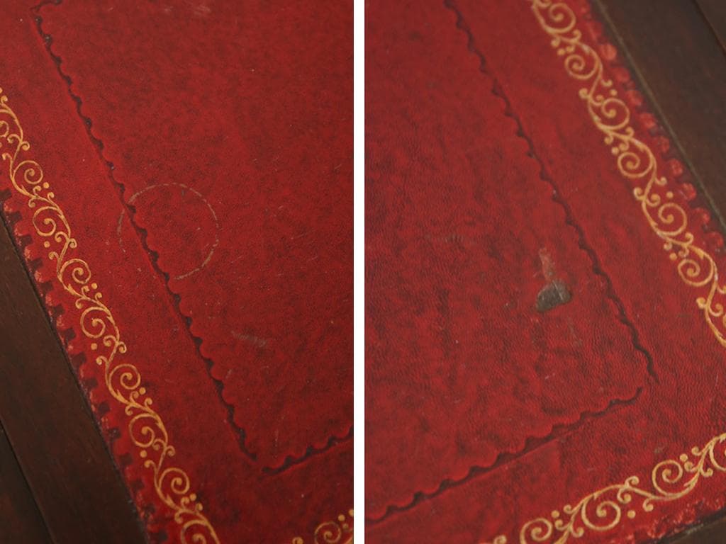 英国アンティーク木製ドロップリーフソファテーブル/折畳机バタフライ(92-281