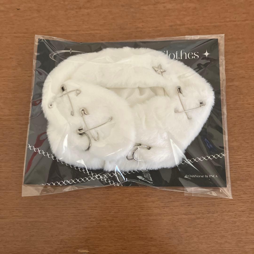 10cm クロス 垂れ耳着ぐるみ 白 ぬい服 OshiVerse by PNCA - メルカリ