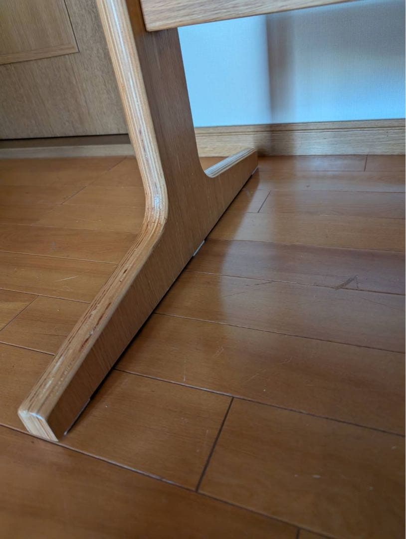 【送料込】無印良品 MUJI ダイニング リビングテーブル 木製家具机デスク