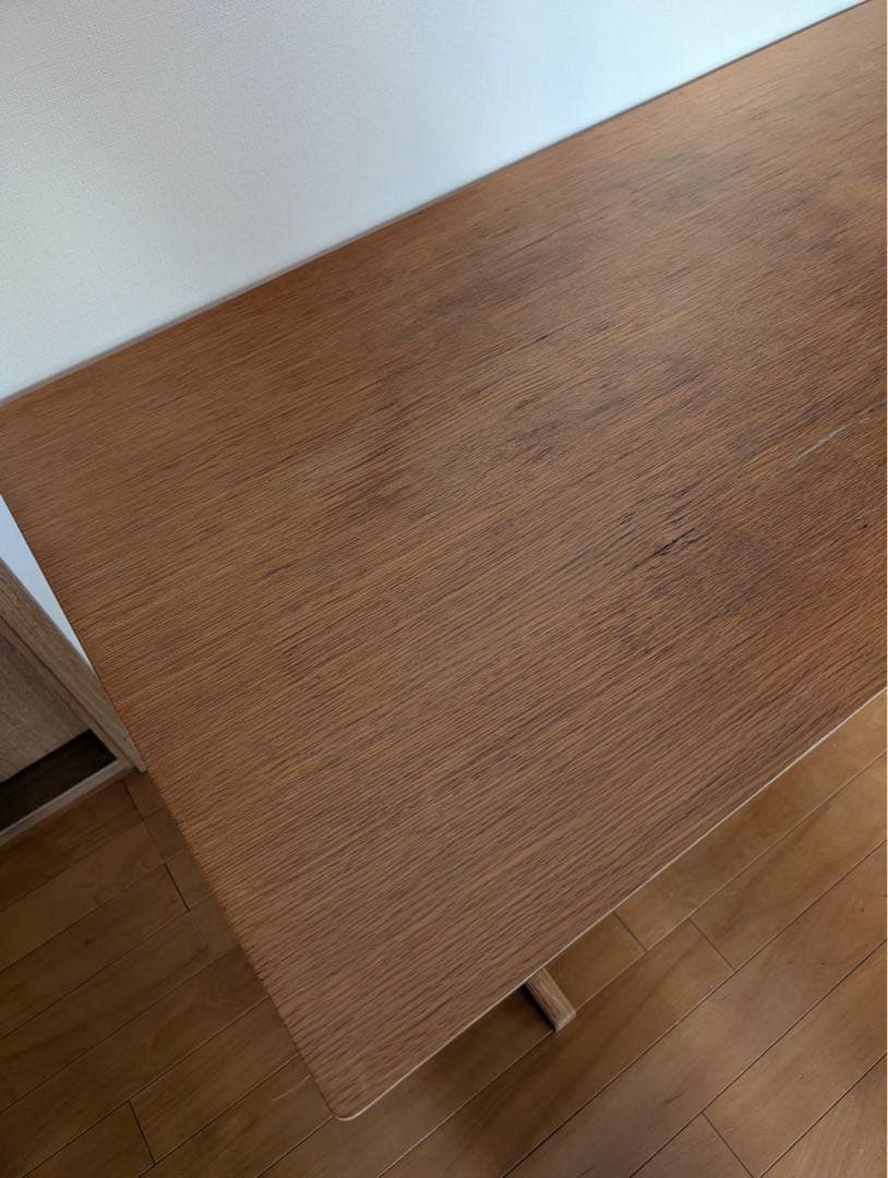 【送料込】無印良品 MUJI ダイニング リビングテーブル 木製家具机デスク