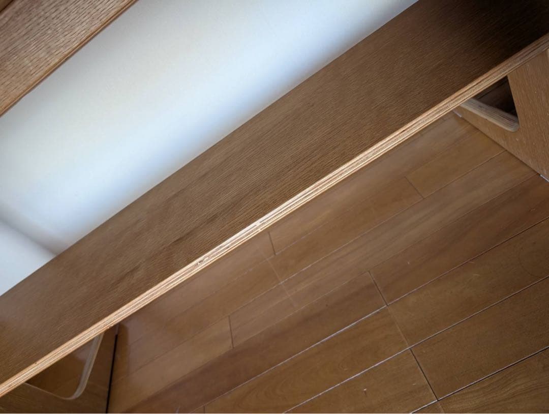 【送料込】無印良品 MUJI ダイニング リビングテーブル 木製家具机デスク