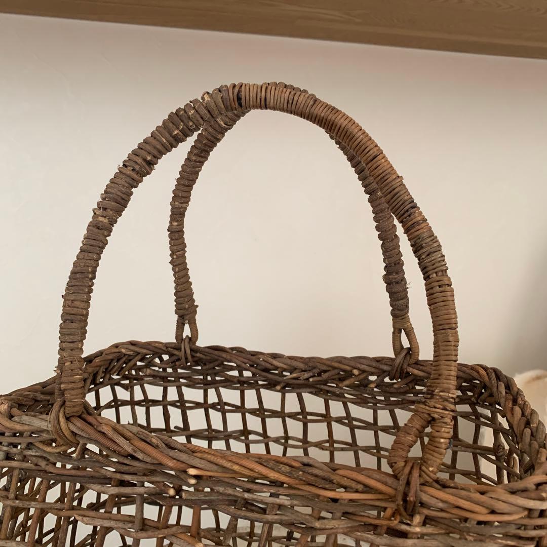 あけび籠バック　断捨離値下げ