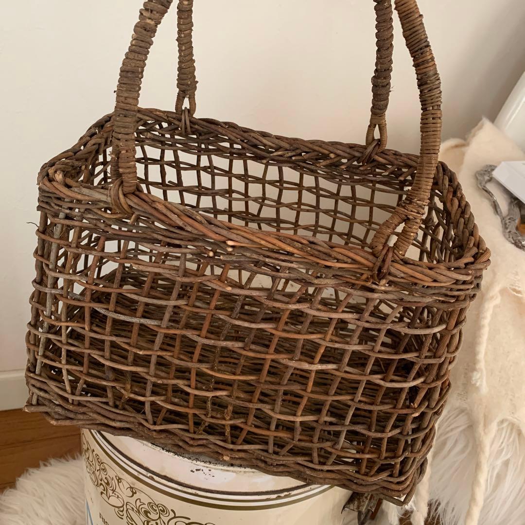 あけび籠バック　断捨離値下げ