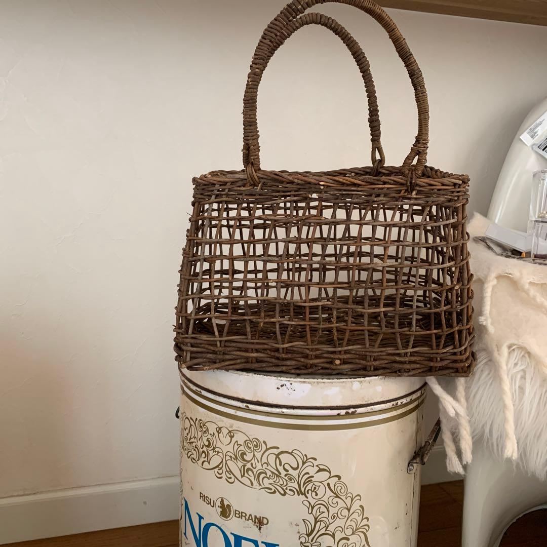 あけび籠バック　断捨離値下げ