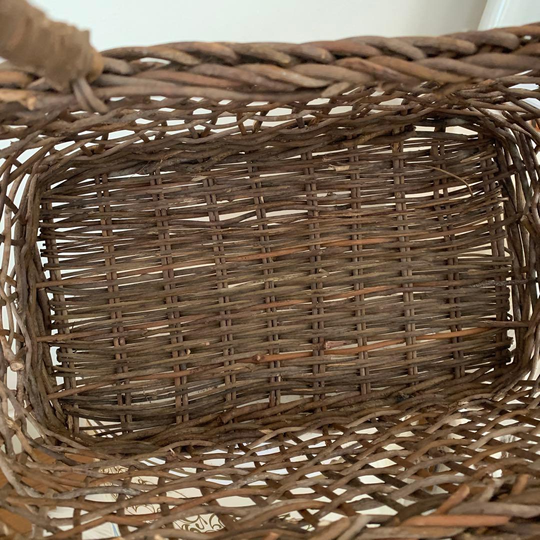 あけび籠バック　断捨離値下げ