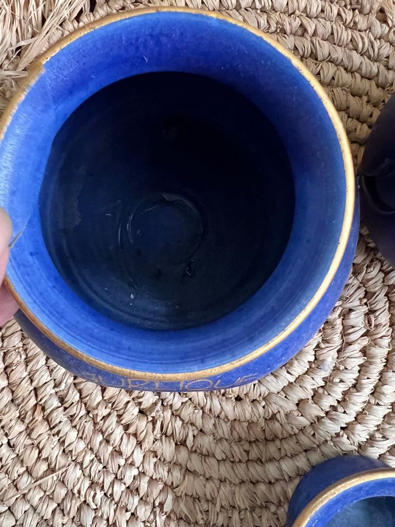 アンティーク♪ジュリーク・アロマポット2個セット