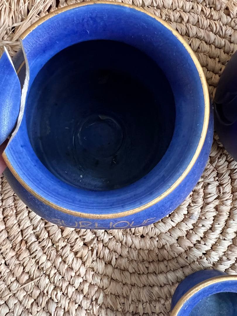 アンティーク♪ジュリーク・アロマポット2個セット