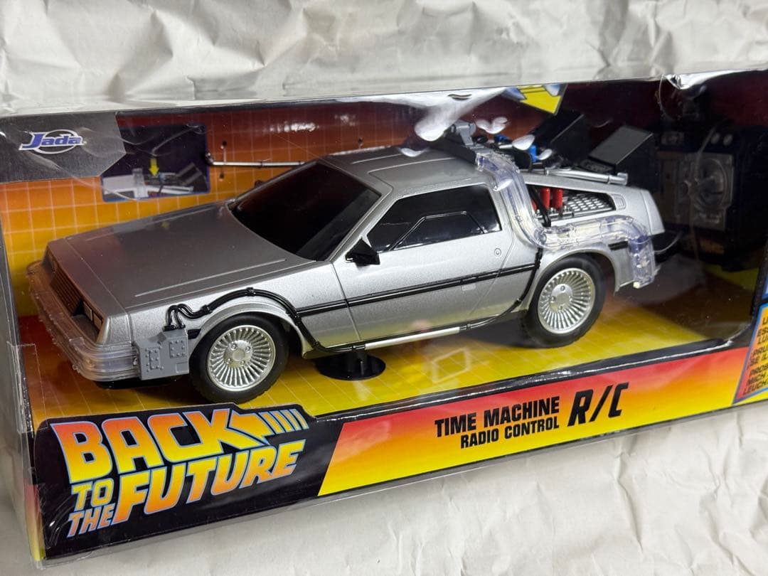 Jada Toys バックトゥザフューチャー 1/16 デロリアン ラジコン