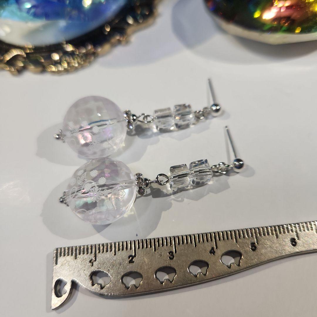 ハンドメイドピアス3284