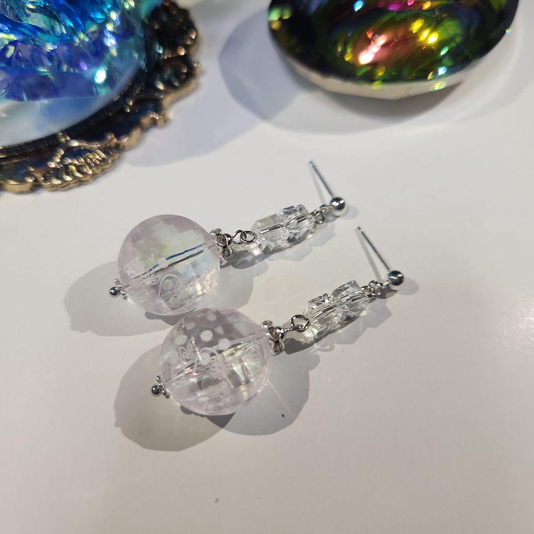 ハンドメイドピアス3284