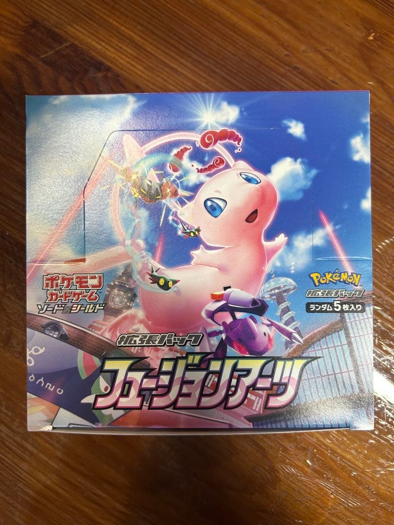 ポケモンカード フュージョンアーツ シュリンクなし 1BOX - メルカリ
