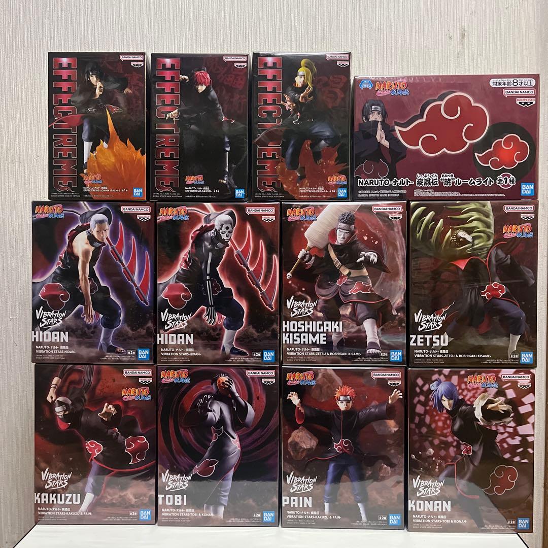 NARUTO 暁　フィギュア　コンプリート