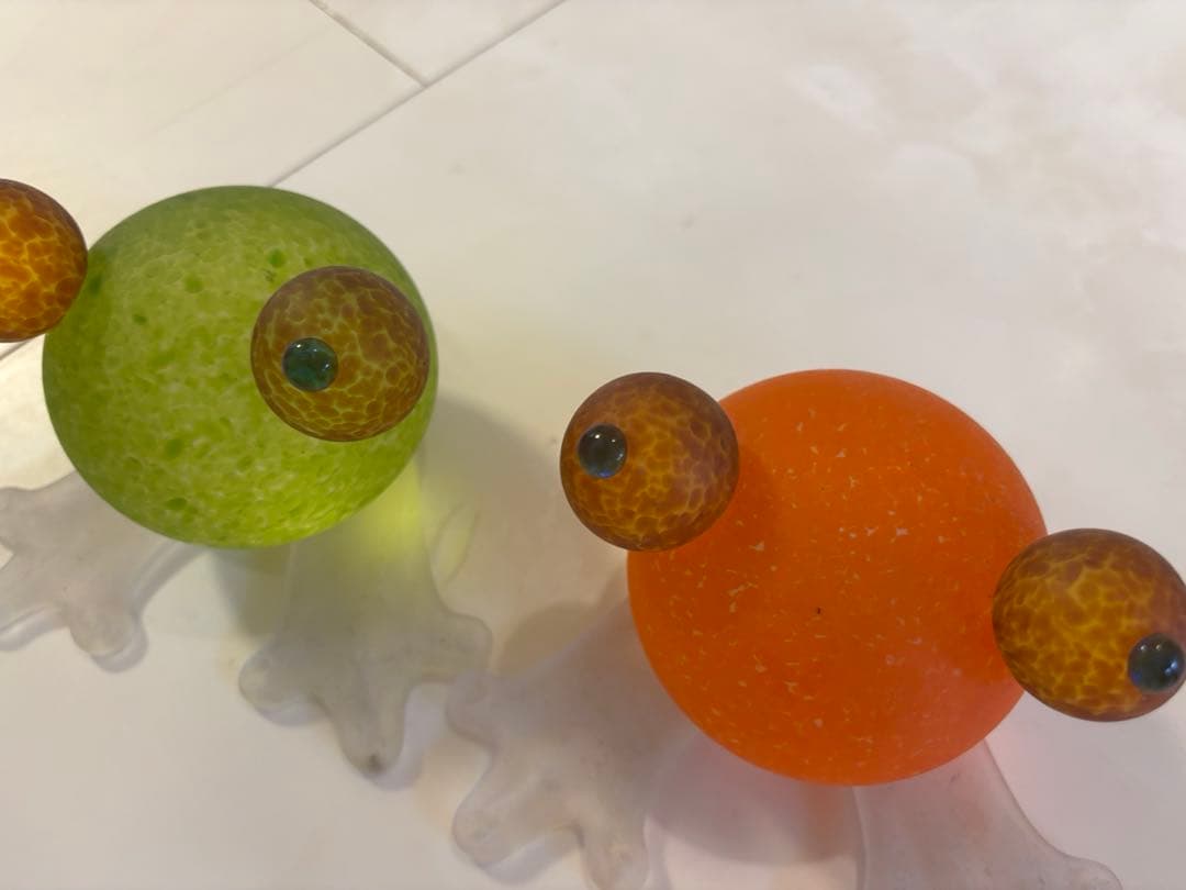 ドイツで購入　ガラスのオブジェ