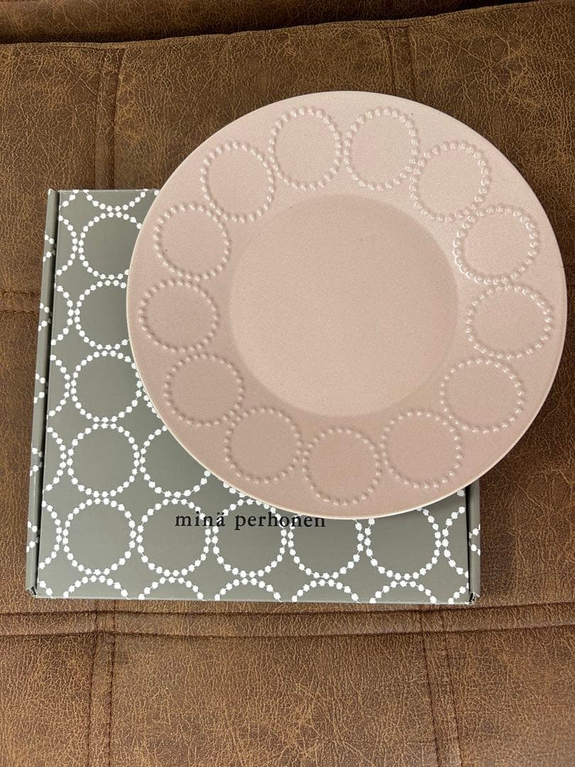 【完売品】ミナペルホネンmina perhonen タンバリン　プレートL 皿